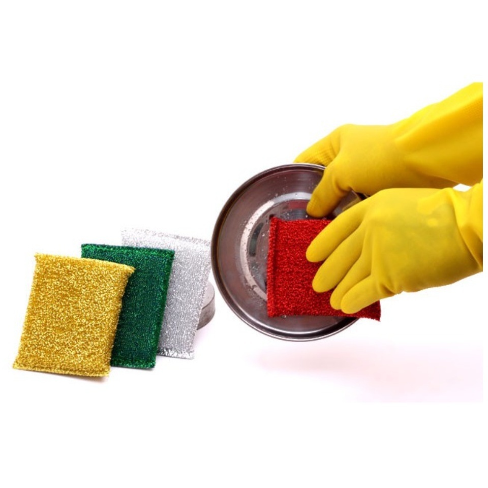 Set 8 Miếng sốp kim tuyến - Miếng rửa chén