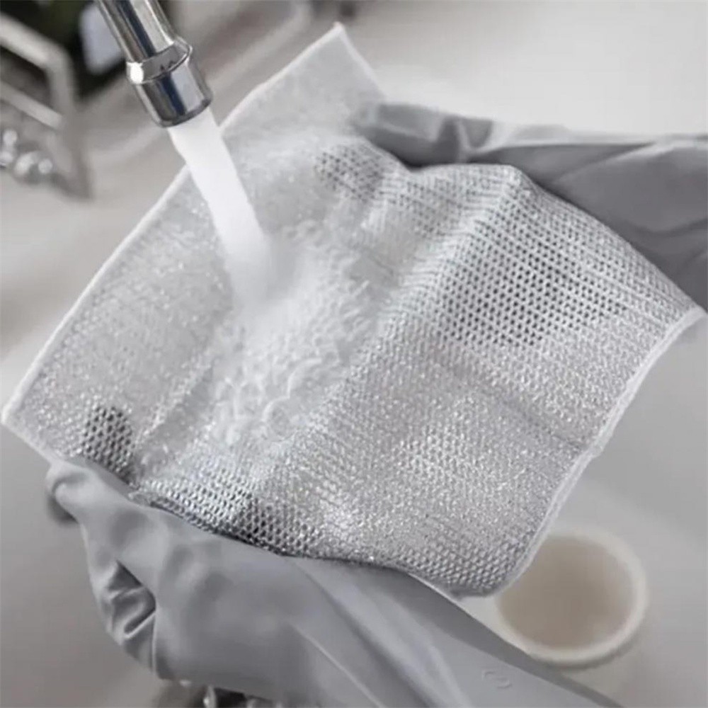 Giẻ rửa chén sợi kim loại - Miếng rửa chén