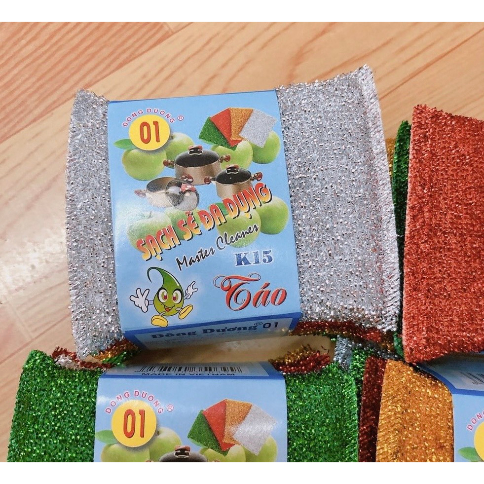 Set 8 Miếng sốp kim tuyến - Miếng rửa chén
