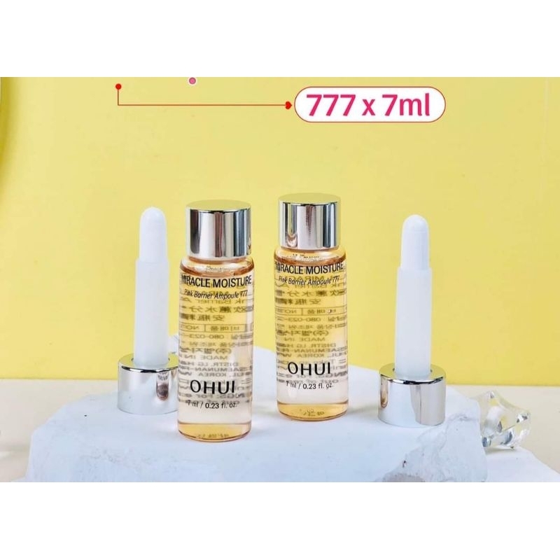 Tinh chất siêu căng bóng, dưỡng ẩm huyết thanh 777 Ohui