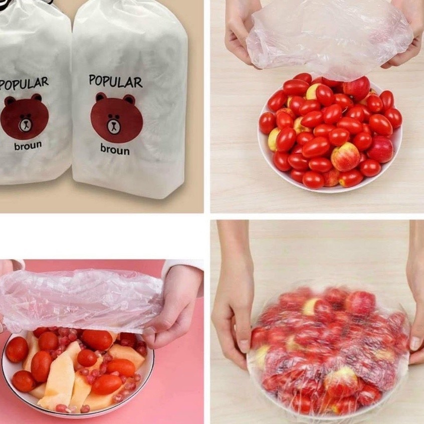 Màng bọc thực phẩm túi gấu PE siêu dai