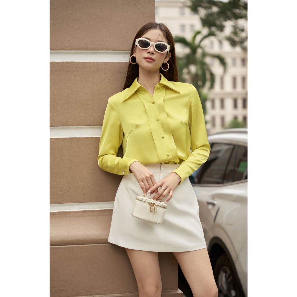 Vella Fashion Quần váy (skort) nữ ngắn có quần trong phong cách trẻ trung VV24062
