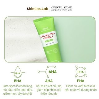 Sữa rửa mặt ngừa mụn thuần chay SHINCOS.LAB AHA/BHA/PHA