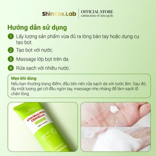 Sữa rửa mặt ngừa mụn thuần chay SHINCOS.LAB AHA/BHA/PHA