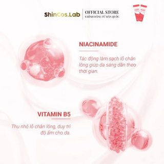 Tẩy da chết mờ thâm sáng da SHINCOS.LAB Niacinamide Brightening Peeling Gel