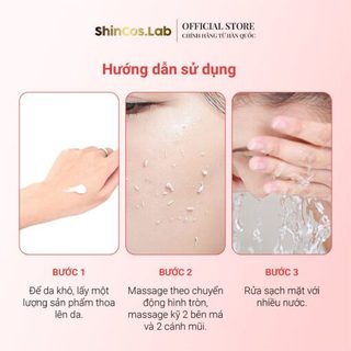 Tẩy da chết mờ thâm sáng da SHINCOS.LAB Niacinamide Brightening Peeling Gel