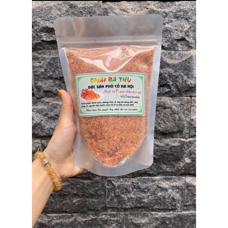 Muối xí muội Bà Thu . Trái cây sấy Minh Nhi