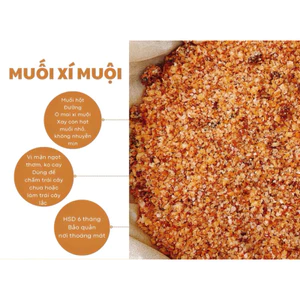 Muối xí muội Bà Thu . Trái cây sấy Minh Nhi