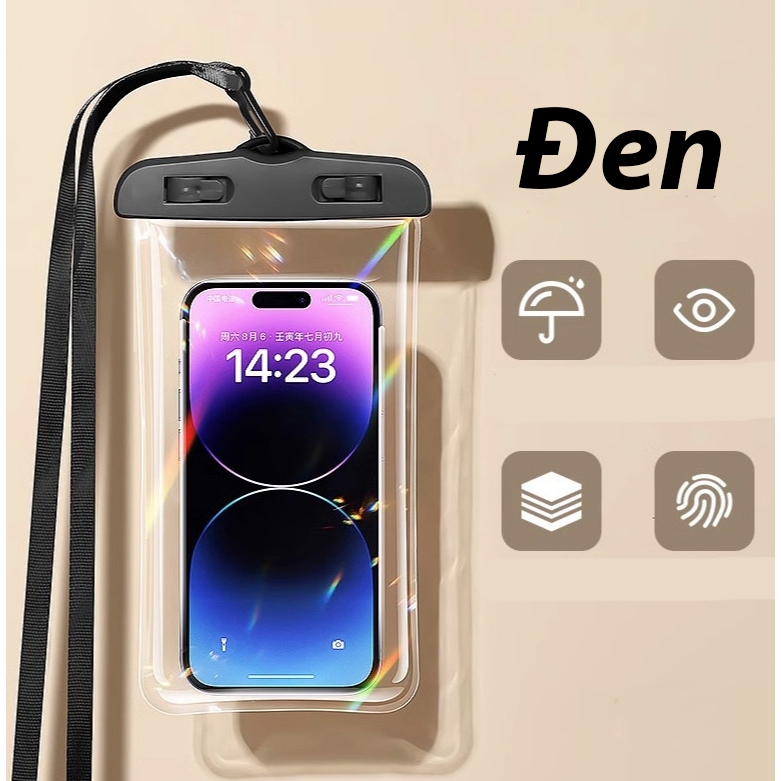 Túi Đựng Điện Thoại CHỐNG NƯỚC, Túi Chống Nước Điện Thoại Kèm Dây Đeo Du Lịch Dã Ngoại | Shopee Việt Nam