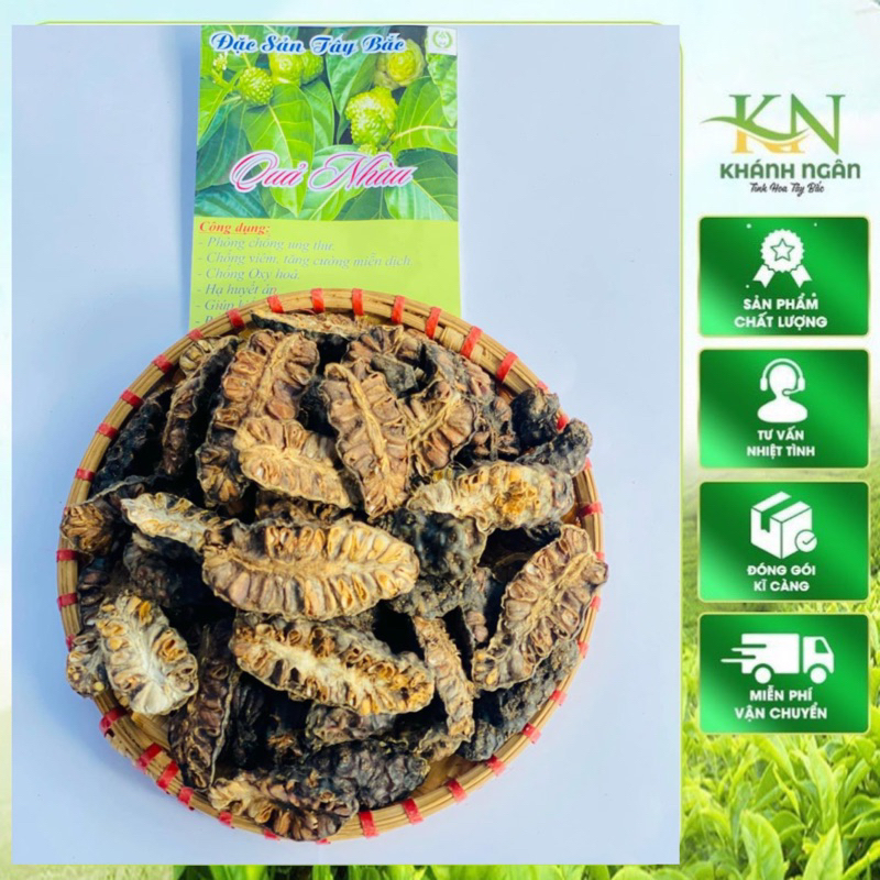 Quả nhàu khô(trái nhàu) giúp tiêu hóa dễ dàng, lợi tiểu, nhuận trường, ổn định huyết áp, tăng cường miễn dịch