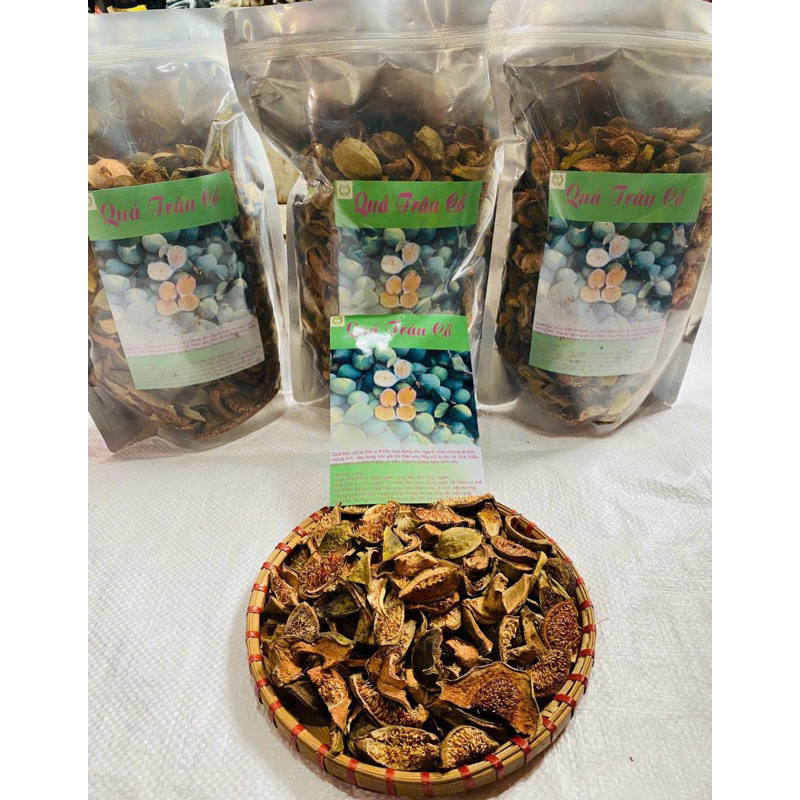Quả trâu cổ nếp(quả tươi đẹp,ngâm thơm, khô, sạch)1kg Vương bất lưu hành-Tặng kèm táo đỏ kỉ tử