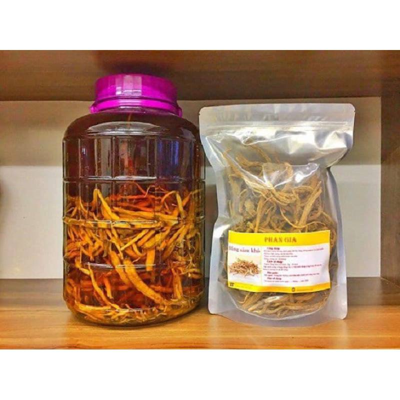Đẳng sâm rừng tự nhiên (khô,sạch,đẹp) 500gr