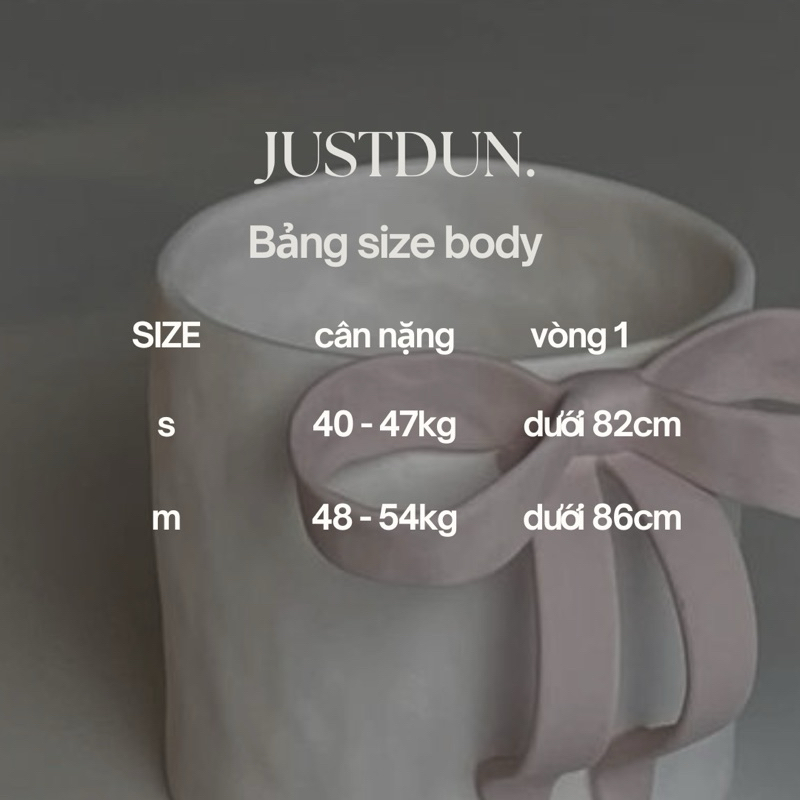 Áo thun cổ tim cotton mềm mịn ôm body Justdun C29