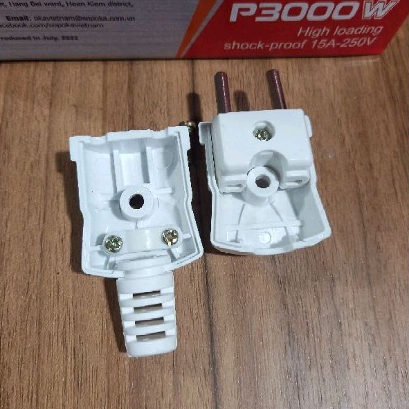 Phích cắm chịu tải Hinoki công suất 3000w