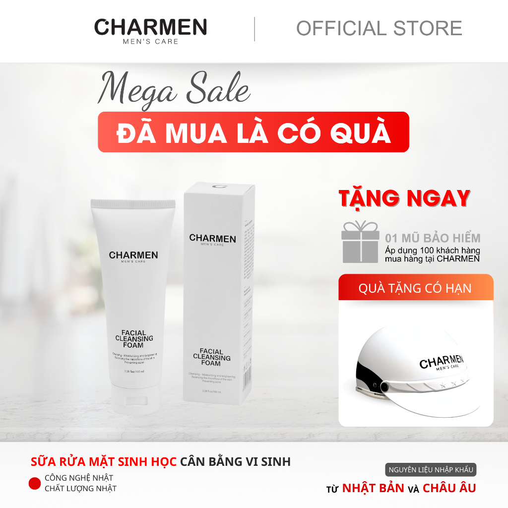 Sữa Rửa Mặt Nam Da Dầu Mụn - Hình ảnh thực tế
