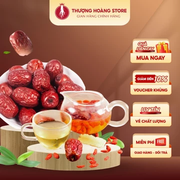 Táo Đỏ Hàn Quốc Sấy Khô 100G, Táo Đỏ Nhập Khẩu Loại Thượng Hạng Nguyên Quả Thơm, Chắc Thịt, Táo Đỏ Thượng Hoàng Loại 1