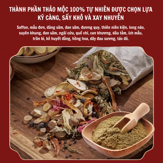 Ngâm chân Fengcha cho người đau nhức xương khớp, tê bì lạnh chân tay, suy giãn tĩnh mạch bịch 15 túi lọc (15 x 10gram)