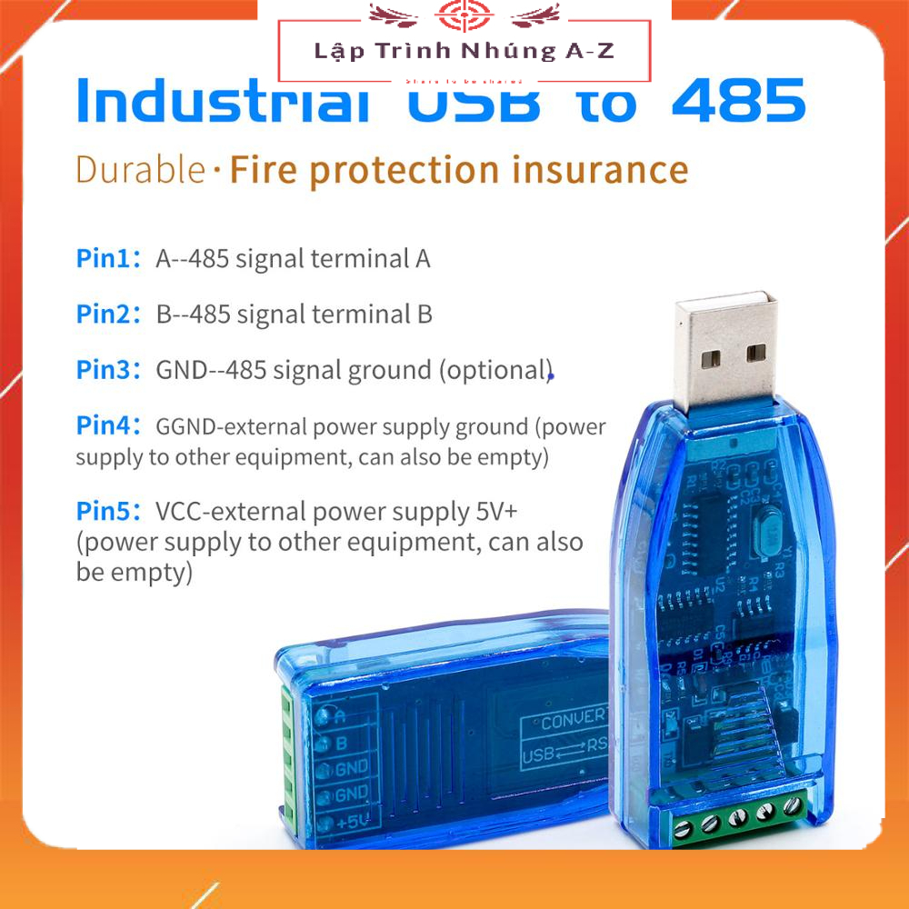 [Lập Trình Nhúng A-Z][G20] Module Chuyển Đổi USB Sang RS485 | Shopee ...