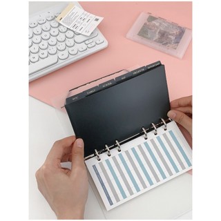 SET BÌA PHÂN MỤC CÓ TÚI TAB NGANG CHO SỔ A5/A6/A7