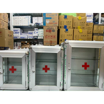 (Giao hỏa tốc HCM) Tủ thuốc y tế gia đình - 2 thanh ngang