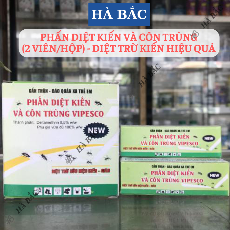 Phấn Vẽ Diệt Kiến Và Côn Trùng (2 Viên/Hộp) - Diệt Trừ Kiến Hiệu Quả