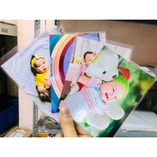 In Ảnh 10x15, 13x18 Theo Yêu Cầu - Ép Plastic Tràn Viền Bo Góc - Tặng Album Khi In 100 Ảnh