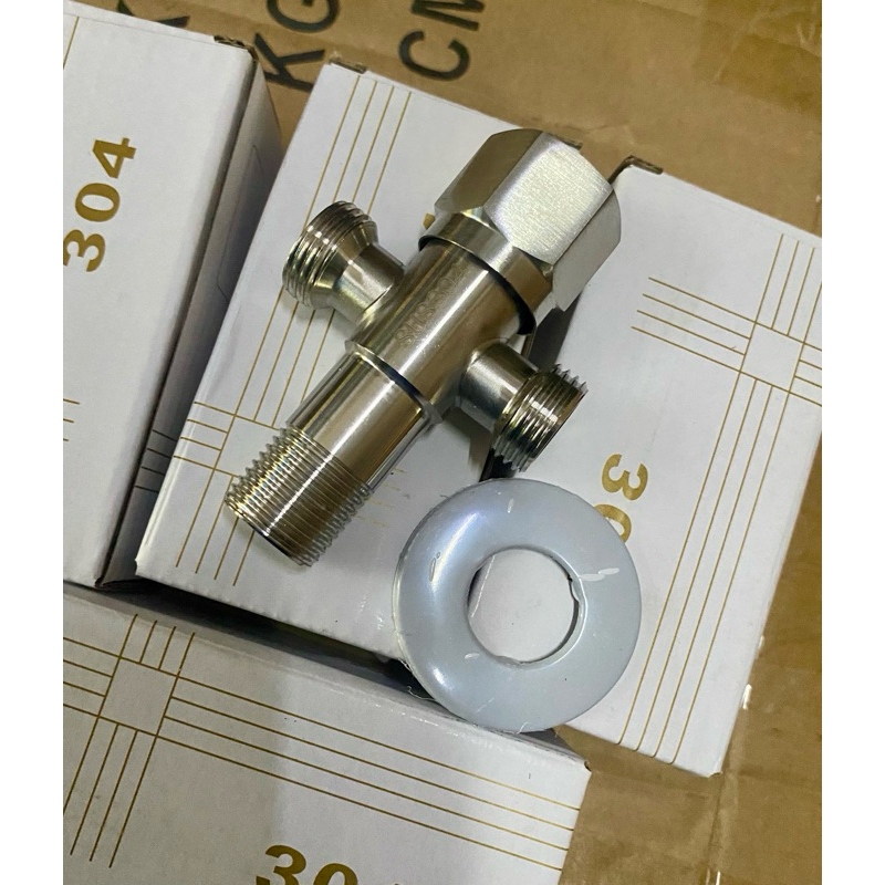 Van khoá inox 304 - 3 ngã, 2 ngã có khoá, Tê cầu inox 304, van khoá cấp ...