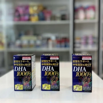 Viên uống bổ não ITOH DHA 1000s - Bổ não DHA EPA 1000s Nhật Bản 120 viên