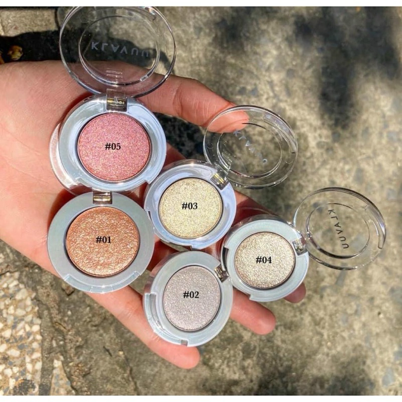 Nhũ mắt Klavuu Urban Pearlsation Sparkle Eyeshadow, siêu bám, 5 tông màu thời trang, xuất xứ Hàn Quốc