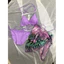 Bikini - đồ bơi bikini 3 mảnh áo tắm tam giác quần kín ôm Mông kèm voan cột ( hàng sẵn - hỏa tốc)