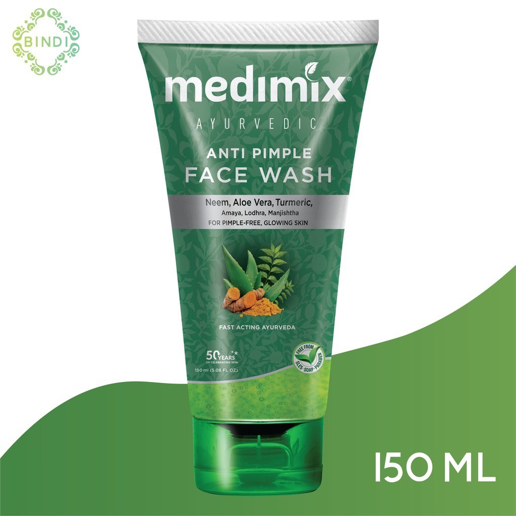 Ảnh Combo Mặt nạ ngừa mụn Medimix - Sữa rửa mặt Medimix Anti Pimple 150ml tặng Xà phòng Godrej Cinthol Deo100g 4