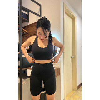 Quần tập gym quần tập yoga nữ legging túi 2 bên không lộ xuất dư chính hãng 90 Degree By Reflex