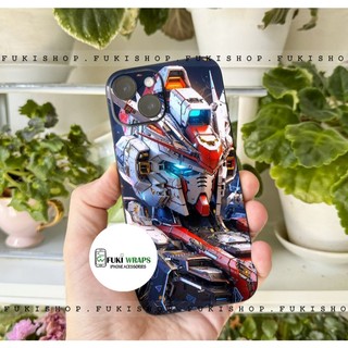 Tấm dán Skin Mặt Sau Gundam MS03 FULL VIỀN 15 pro max,14 pro max,13 pro max,12 pro max,11 pro max - FukiShop