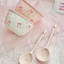 sét 2 bát + 2 thìa hình nơ siêu đẹp quảng châu
