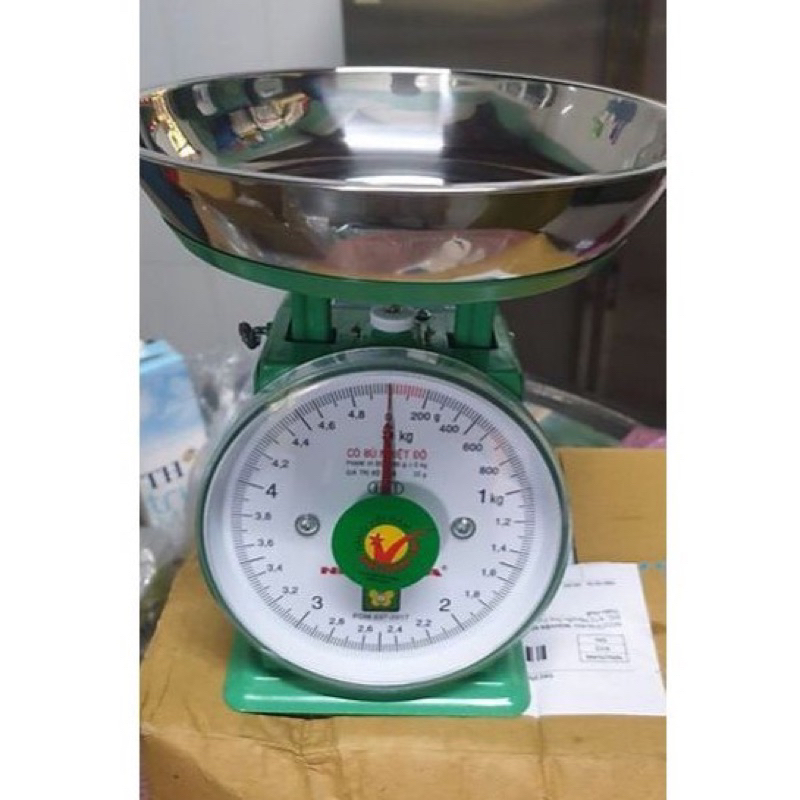 CÂN ĐỒNG HỒ LÒ XO 2KG, 5KG NHƠN HOÀ CHÍNH HÃNG