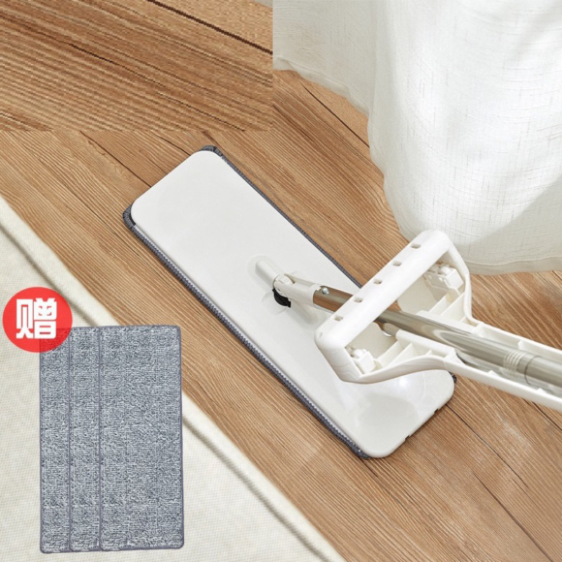 Chổi lau nhà tự vắt thông minh tiện lợi tặng thêm 1 bông lau nhà [ HÀNG TỐT ]