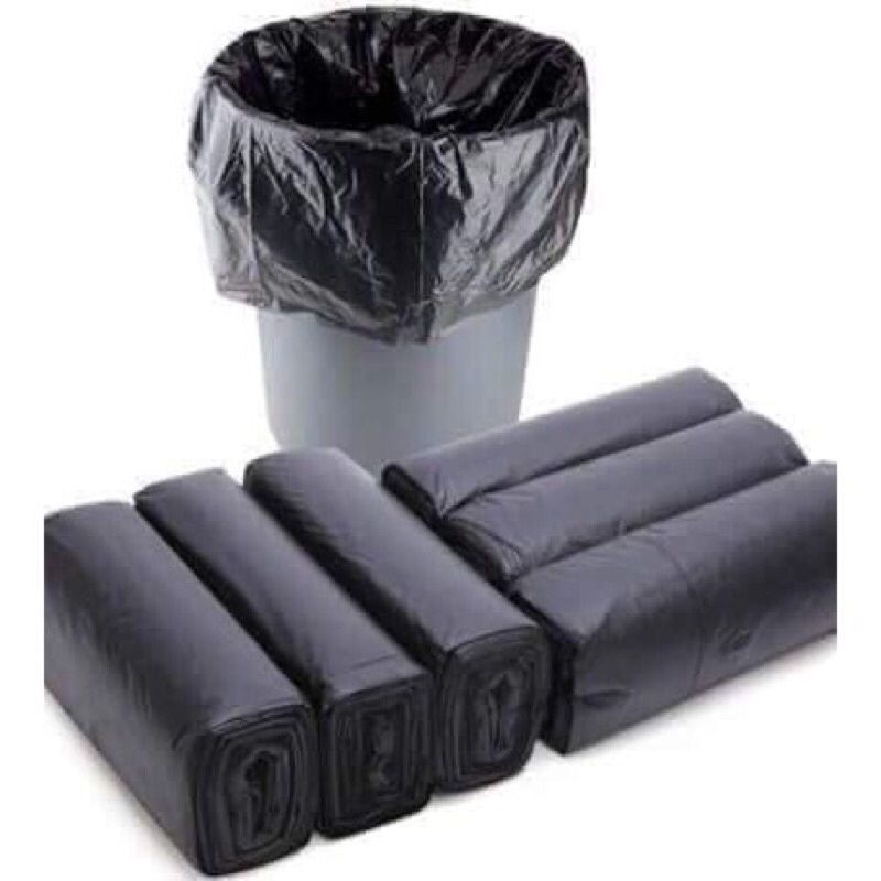 Túi đựng rác đen tự hủy (Size trung)