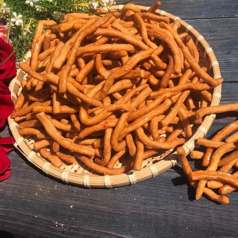 THÈO LÈO CAY NƯỚC MẮM - GIÒN THƠM NGON 500G.