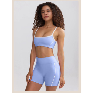 Bộ Đồ Thể Thao Tập Gym, Yoga Nữ 2 Dây Chất Thun Poly Co Giãn Thấm Hút Tốt TÁCH LẺ BÁN (mã lb014)