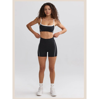 Bộ Đồ Thể Thao Tập Gym, Yoga Nữ 2 Dây Chất Thun Poly Co Giãn Thấm Hút Tốt TÁCH LẺ BÁN (mã lb014)