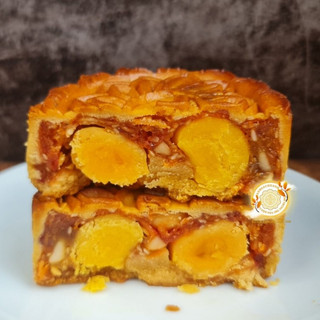 Bánh nướng nhiều vị tùy chọn -  Bánh trung thu truyền thống 2 trứng 200gr Tân Dân Lợi