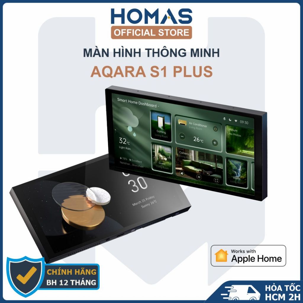 Màn hình trung tâm Aqara MagicPad S1 Plus, màn 6.9 inch - Apple Homekit ...