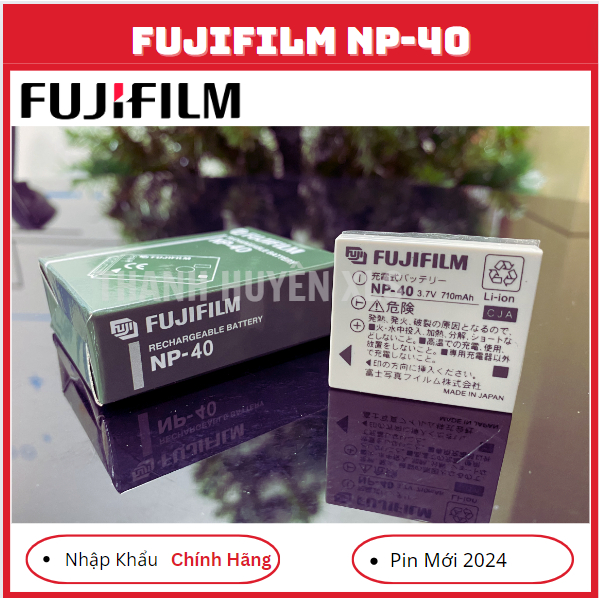Pin Lithium Fujifilm NP-40 / Panasonic S004 | Shopee Việt Nam