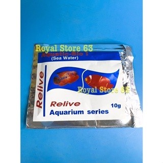 Relive (Gói 10gram) men vi sinh làm trong nước, khử mùi tanh bể cá cảnh
