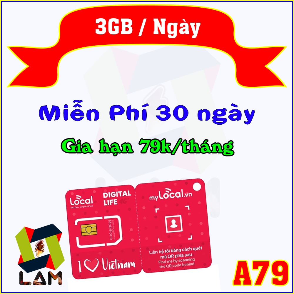(Tự Chọn Số) Sim 4G 5G Local A45 A69 A79 A99 A119. Miễn Phí tháng đầu. Sóng Mobifone | BigBuy360 - bigbuy360.vn