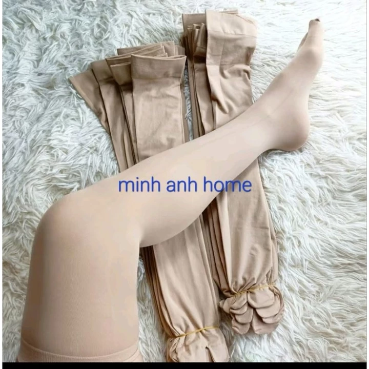 (Dài 56, 66 cm) 1 đôi Tất đùi - tất/vớ da chân dày dặn dài tới đùi chống nắng bảo vệ da chân