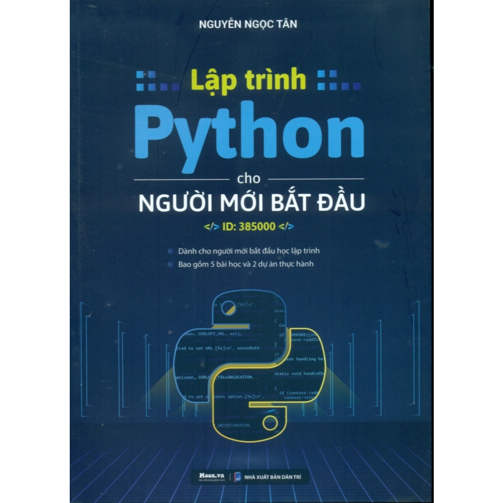 Sách - lập trình Python cho người mới bắt đầu (Moon) | Shopee Việt Nam