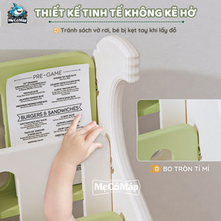 Giá Sách Cho Bé Kèm 2 Hộc New 2026 GS02 Chính Hãng Pakey, Kệ Sách Nhiều Tầng Hình Voi Ngộ Nghĩnh