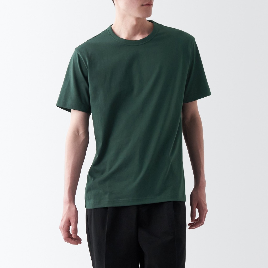 Ảnh Áo Thun Jersey Cổ Tròn Tay Ngắn MUJI 2