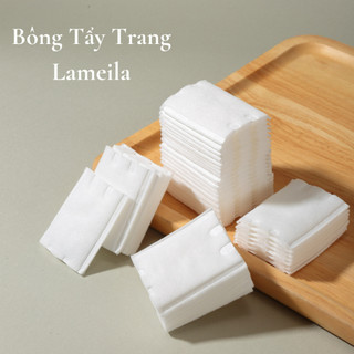 BÔNG TẨY TRANG 222 MIẾNG LMLTOP -  (MUA 3 TÚI BTT TẶNG 1 BỊCH KHĂN BÔNG LAU MẶT)